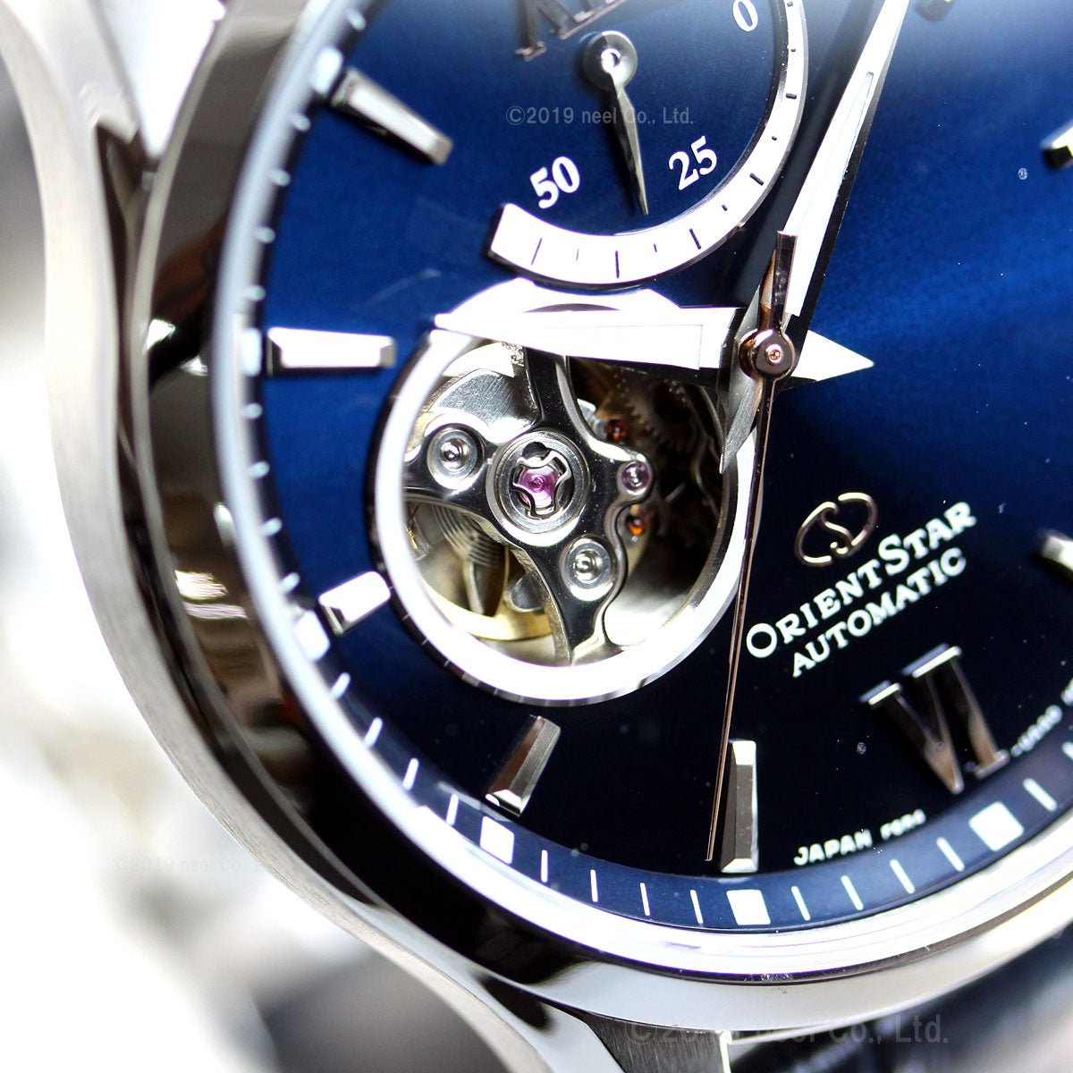 オリエントスター ORIENT STAR 腕時計 メンズ 自動巻き メカニカル コンテンポラリー セミスケルトン RK-AT0006L
