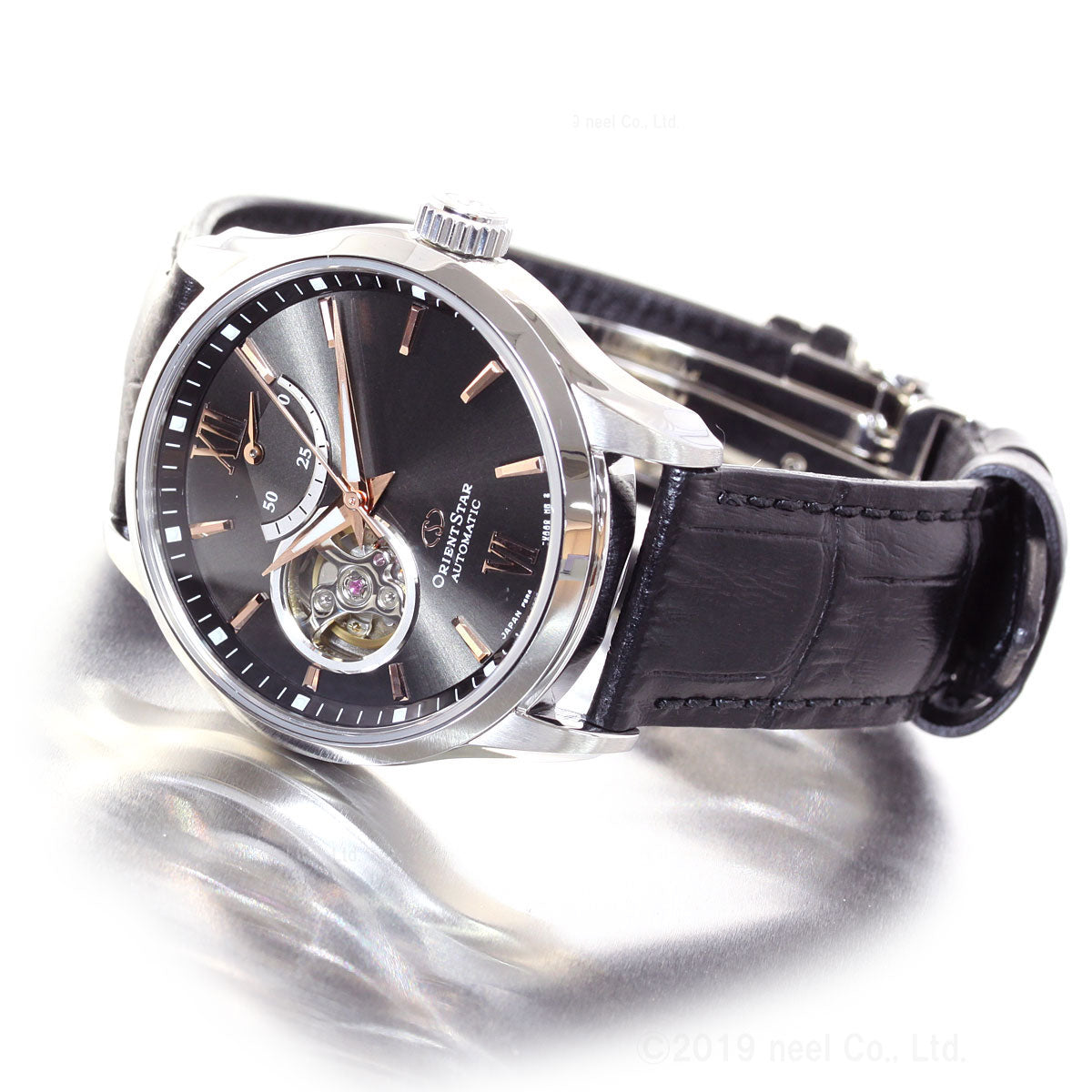 オリエントスター ORIENT STAR 腕時計 メンズ 自動巻き メカニカル コンテンポラリー セミスケルトン RK-AT0007N