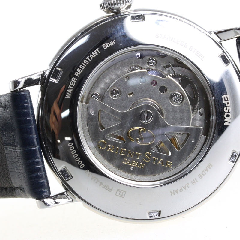 オリエントスター ORIENT STAR 腕時計 メンズ 自動巻き 機械式 クラシック CLASSIC クラシックセミスケルトン RK-AV0003S