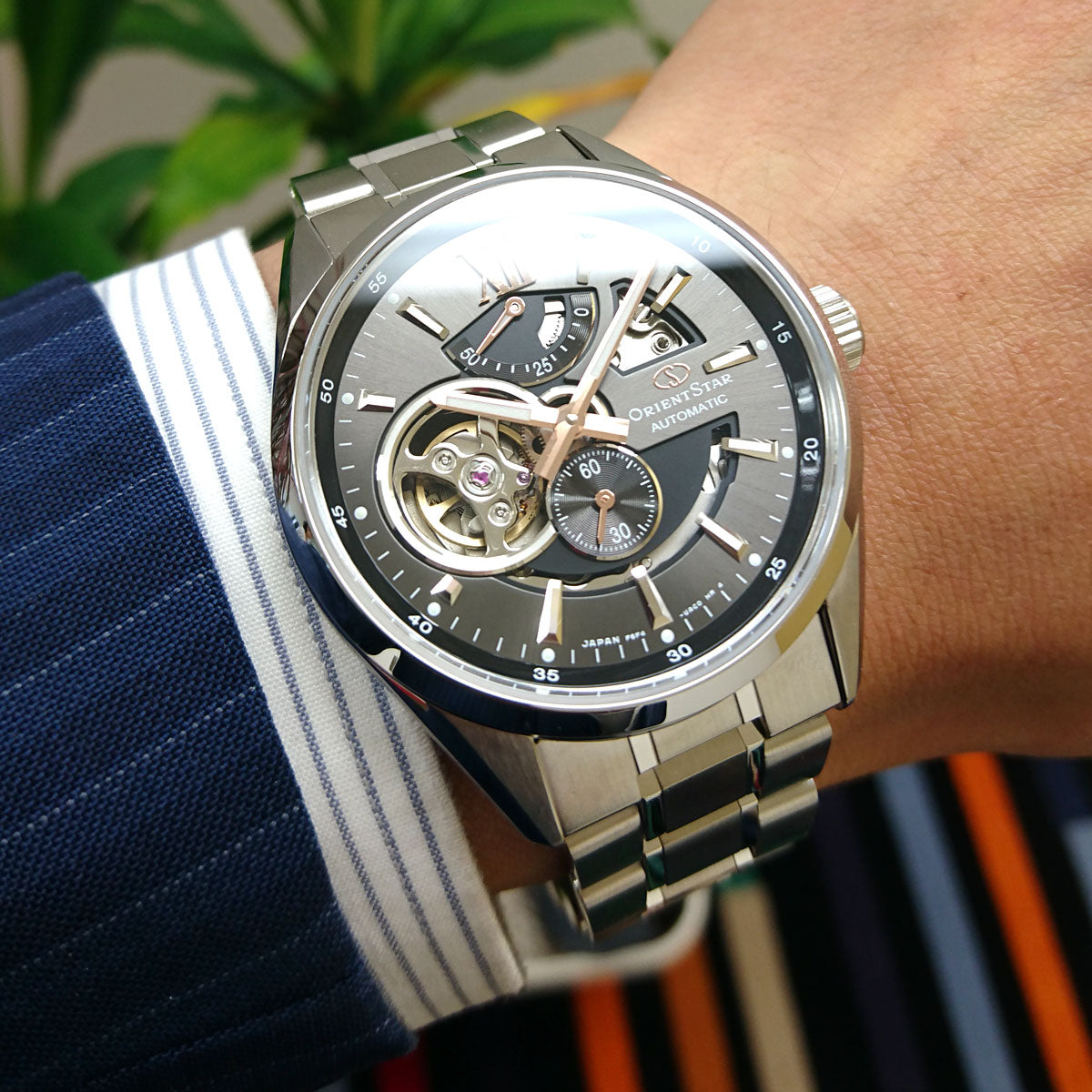 オリエントスター ORIENT STAR 腕時計 メンズ 自動巻き 機械式 コンテンポラリー CONTEMPORALY モダンスケルトン RK-AV0005N