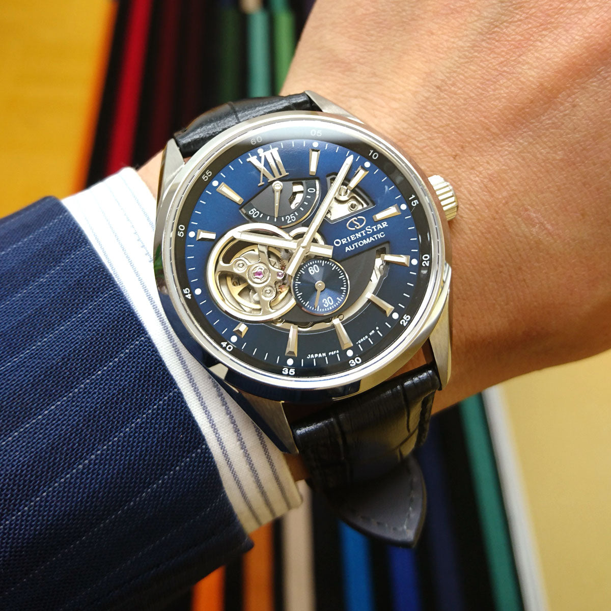 オリエントスター ORIENT STAR 腕時計 メンズ 自動巻き 機械式 コンテンポラリー CONTEMPORALY モダンスケルトン RK-AV0006L