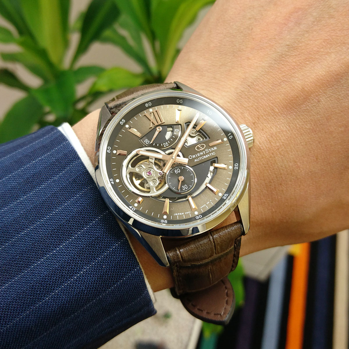 オリエントスター ORIENT STAR 腕時計 メンズ 自動巻き 機械式 コンテンポラリー CONTEMPORALY モダンスケルトン RK-AV0008Y