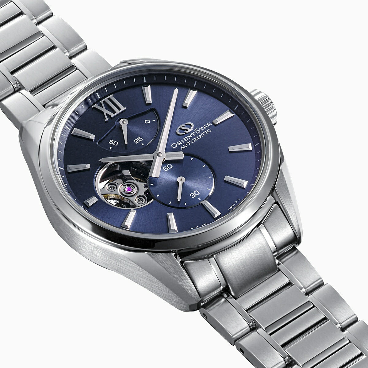 オリエントスター ORIENT STAR M34 F7 セミスケルトン 腕時計 メンズ 自動巻 機械式 日本製 RK-BY0010L【2025 新作】