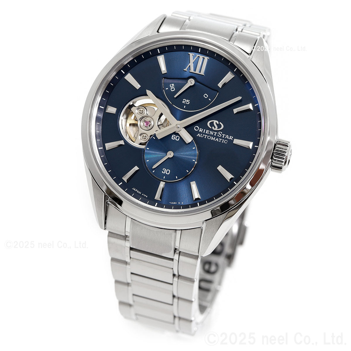 オリエントスター ORIENT STAR M34 F7 セミスケルトン 腕時計 メンズ 自動巻 機械式 日本製 RK-BY0010L【2025 新作】