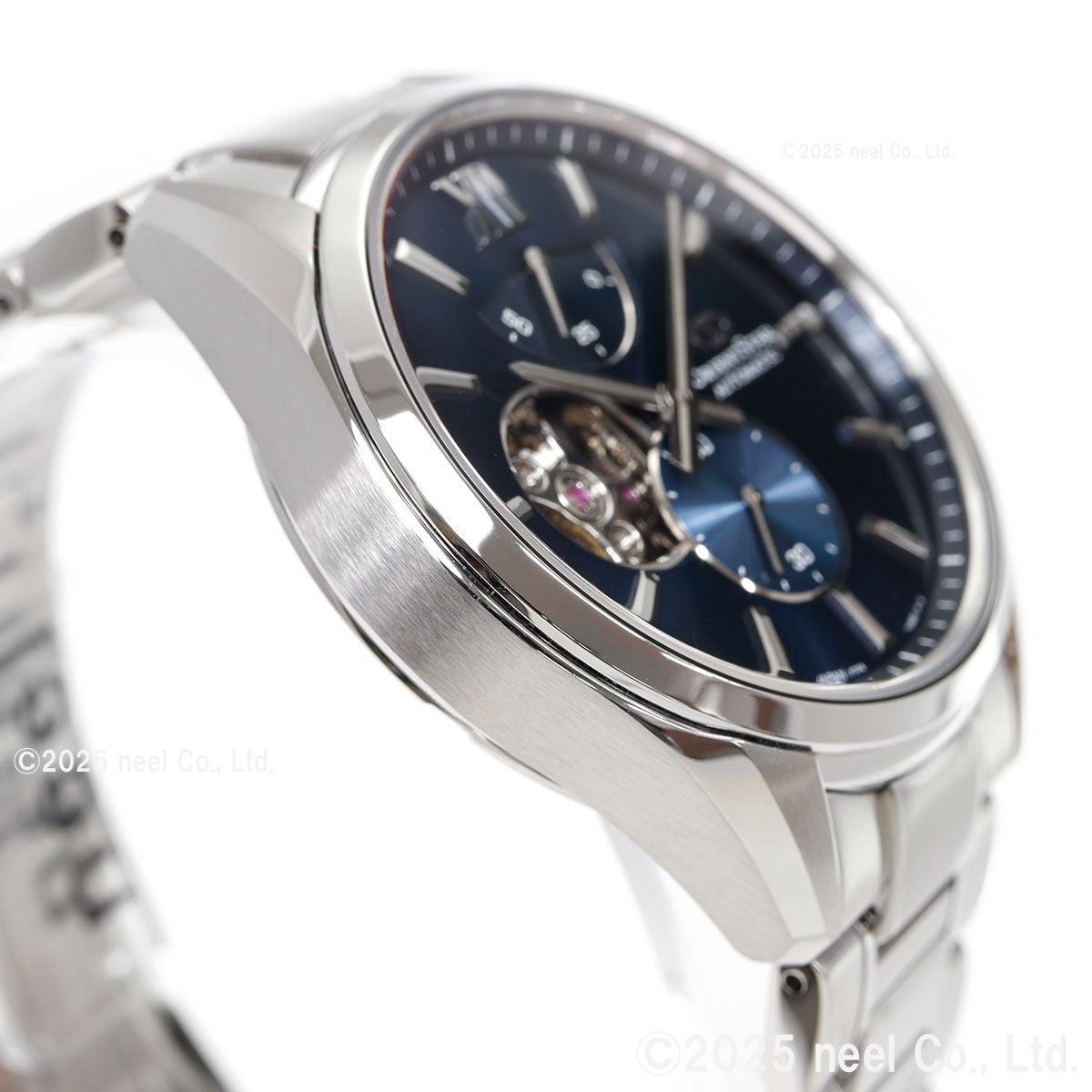 オリエントスター ORIENT STAR M34 F7 セミスケルトン 腕時計 メンズ 自動巻 機械式 日本製 RK-BY0010L【2025 新作】
