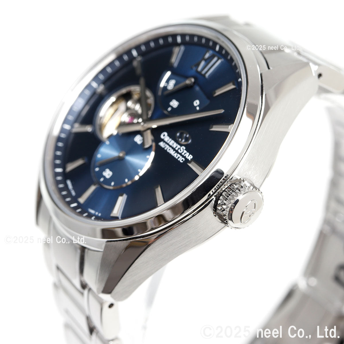 オリエントスター ORIENT STAR M34 F7 セミスケルトン 腕時計 メンズ 自動巻 機械式 日本製 RK-BY0010L【2025 新作】