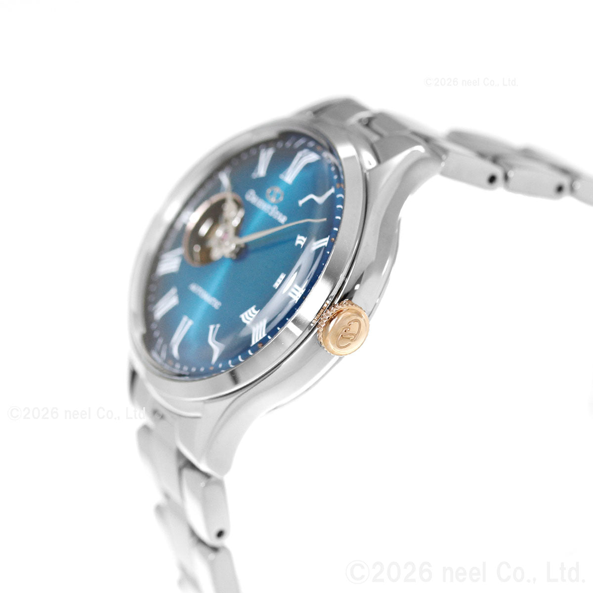 オリエントスター ORIENT STAR クラシック セミスケルトン 75周年記念 国内375本限定 腕時計 レディース 自動巻き 日本製 RK-ND0024E 極光 オーロラ【2026 新作】