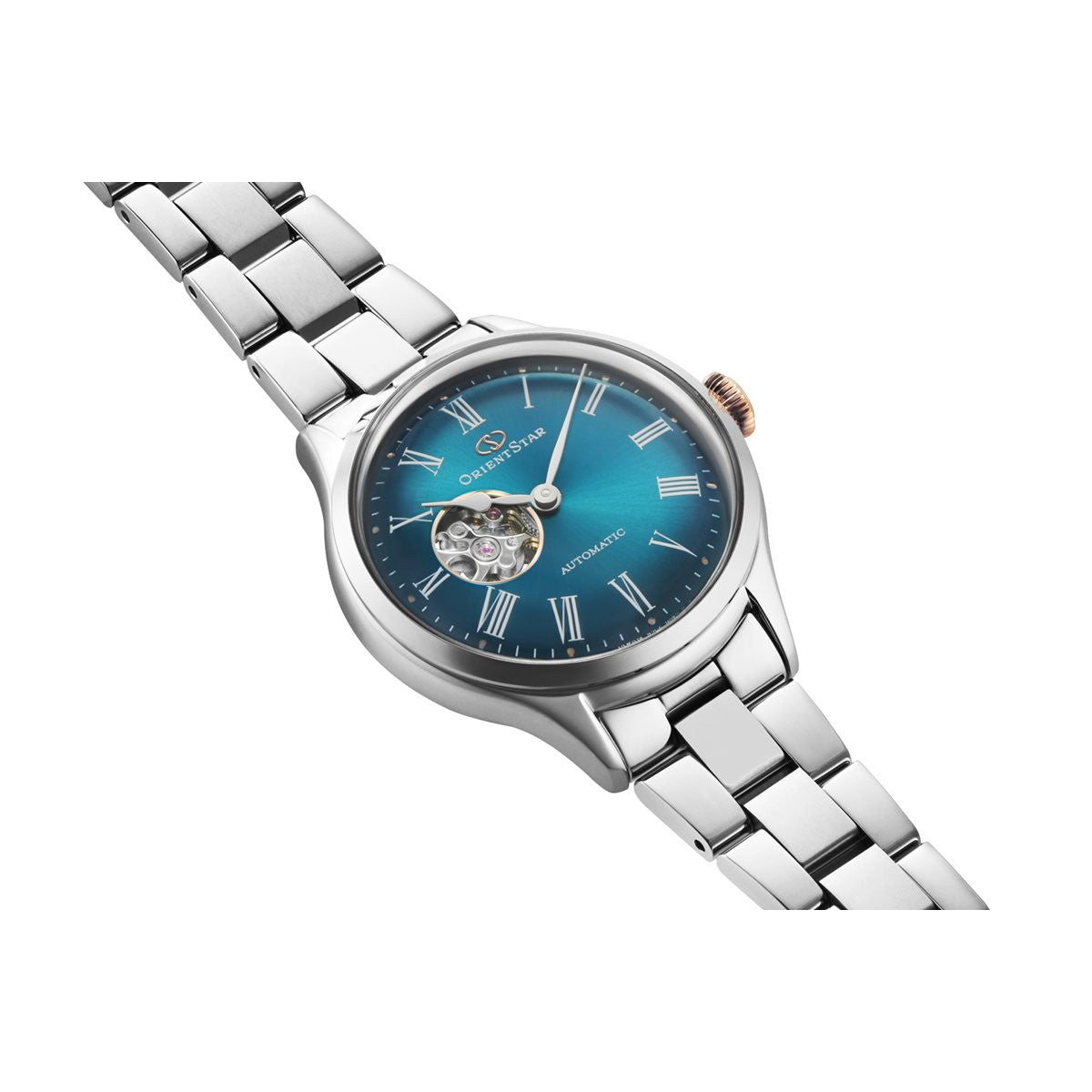 オリエントスター ORIENT STAR クラシック セミスケルトン 75周年記念 国内375本限定 腕時計 レディース 自動巻き 日本製 RK-ND0024E 極光 オーロラ【2026 新作】