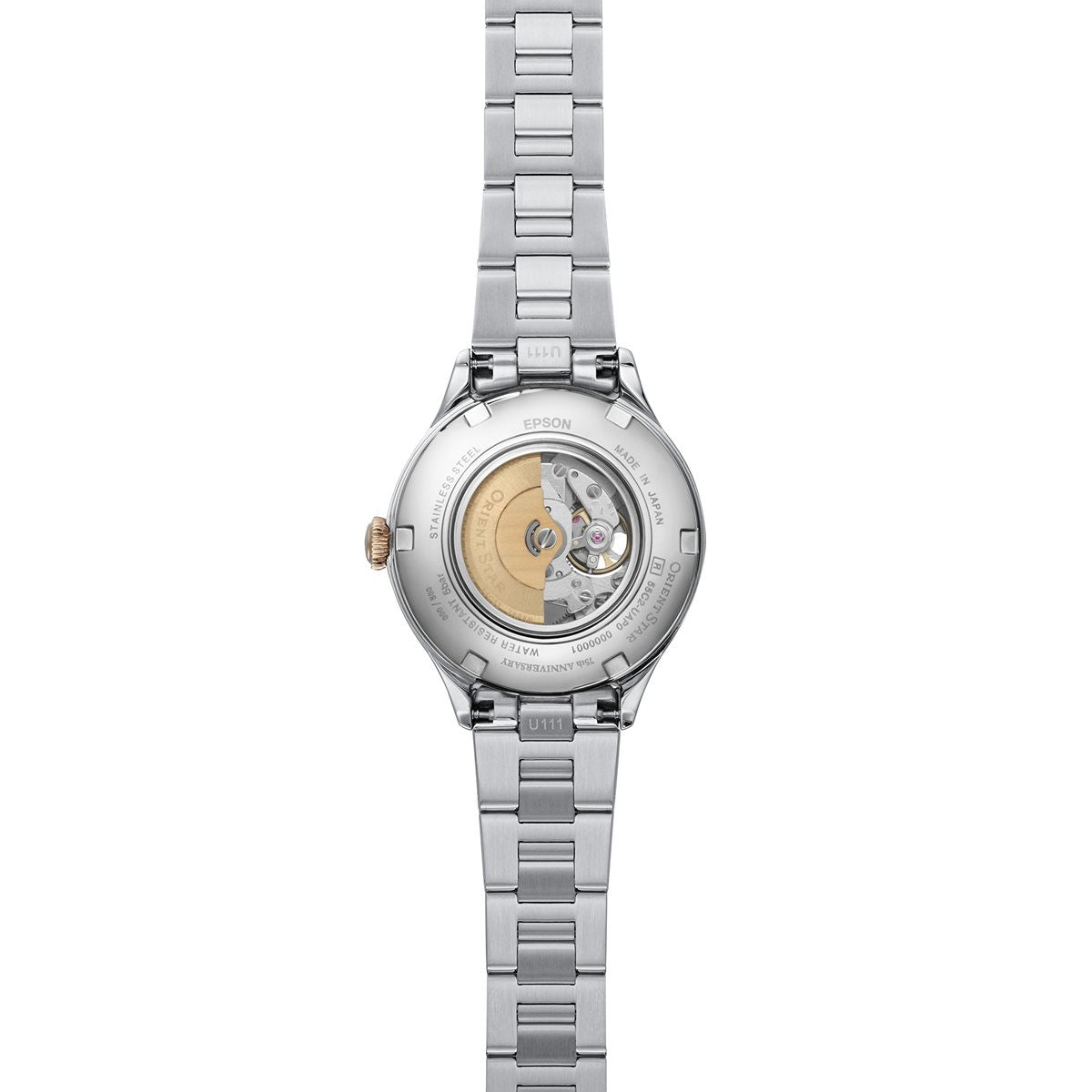 オリエントスター ORIENT STAR クラシック セミスケルトン 75周年記念 国内375本限定 腕時計 レディース 自動巻き 日本製 RK-ND0024E 極光 オーロラ【2026 新作】