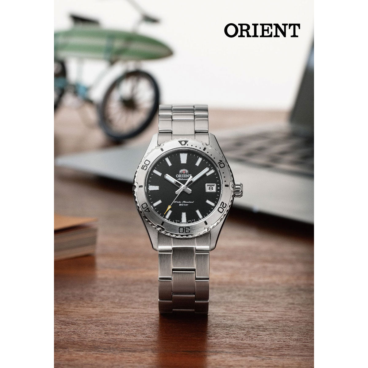 オリエント ORIENT スポーツ 自動巻 機械式 腕時計 メンズ RN-AC0Q01B マコ Mako