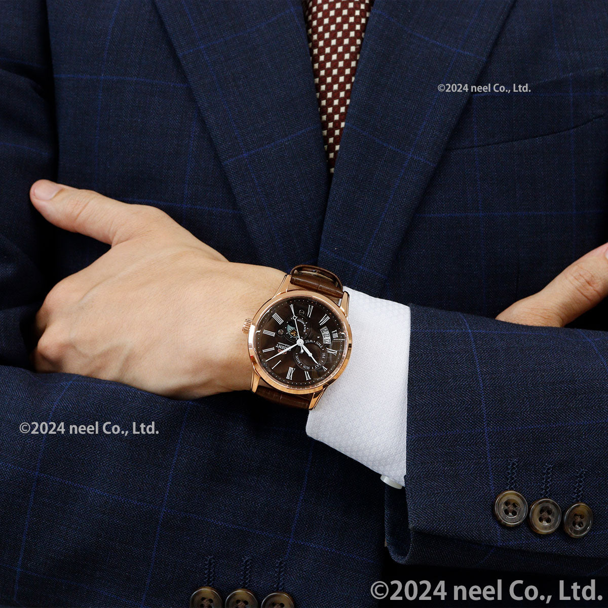 オリエント ORIENT クラシック CLASSIC 腕時計 メンズ 自動巻き オートマチック メカニカル サン＆ムーン RN-AK0002Y