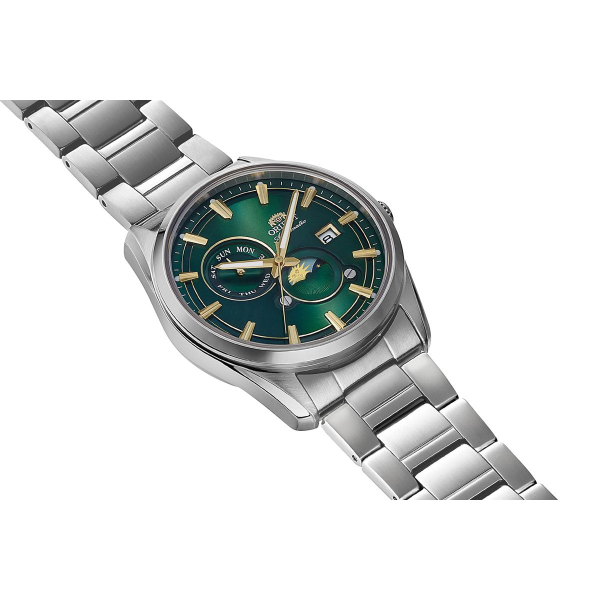 オリエント ORIENT コンテンポラリー Contemporary オリエントストレット サンアンドムーン SUN ＆ MOON 自動巻 腕時計 RN-AK0314E Orient Stretto【2026 新作】