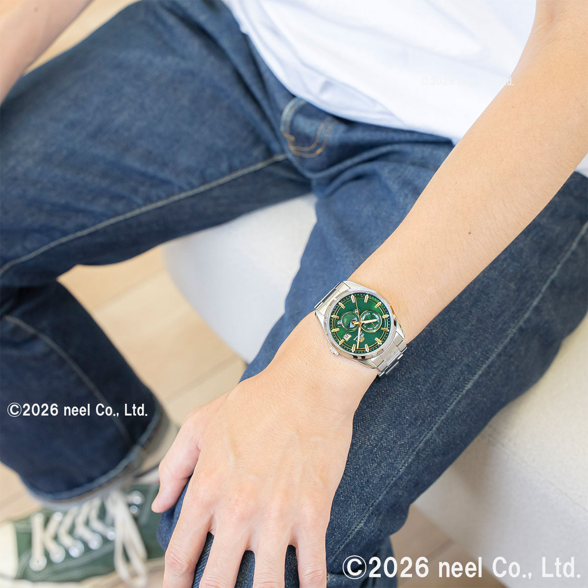 オリエント ORIENT コンテンポラリー Contemporary オリエントストレット サンアンドムーン SUN ＆ MOON 自動巻 腕時計 RN-AK0314E Orient Stretto【2026 新作】