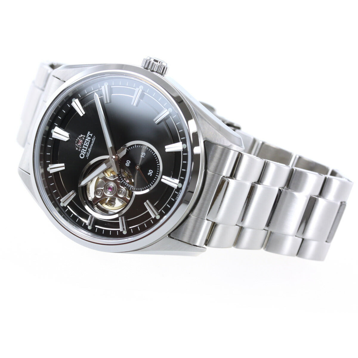 オリエント 腕時計 メンズ 自動巻き 機械式 ORIENT コンテンポラリー CONTEMPORARY セミスケルトン RN-AR0001B
