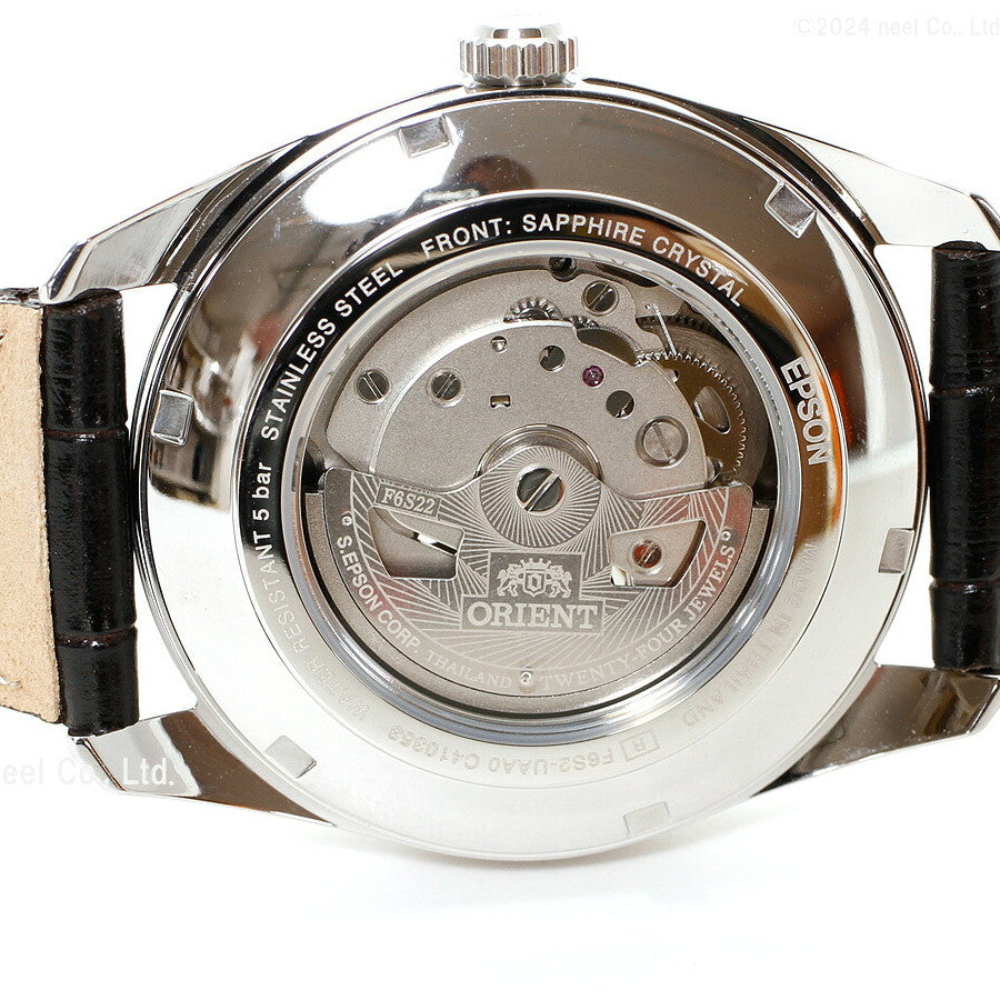 オリエント 腕時計 メンズ 自動巻き 機械式 ORIENT コンテンポラリー CONTEMPORARY セミスケルトン RN-AR0004Y