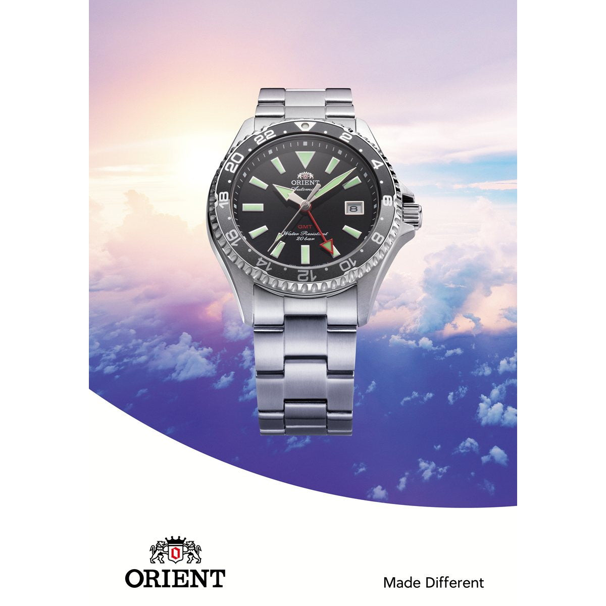 オリエント ORIENT スポーツ Sports 自動巻 機械式 腕時計 メンズ RN-BC0001B オリエント マコ Orient Mako GMT【2026 新作】