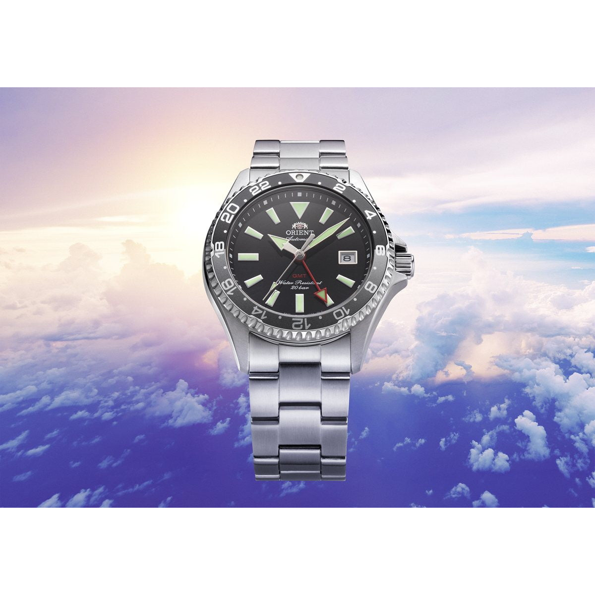 オリエント ORIENT スポーツ Sports 自動巻 機械式 腕時計 メンズ RN-BC0001B オリエント マコ Orient Mako GMT【2026 新作】