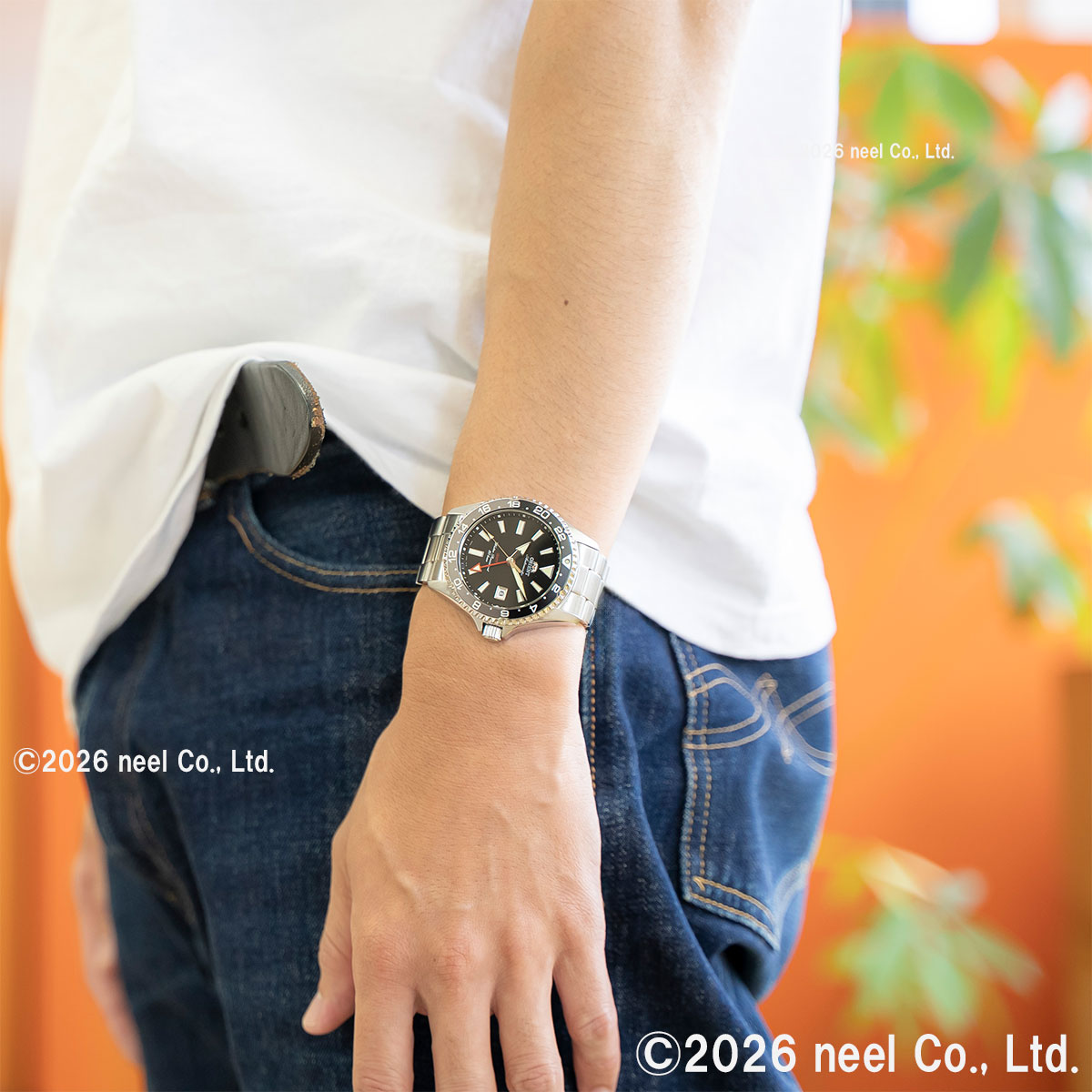 オリエント ORIENT スポーツ Sports 自動巻 機械式 腕時計 メンズ RN-BC0001B オリエント マコ Orient Mako GMT【2026 新作】
