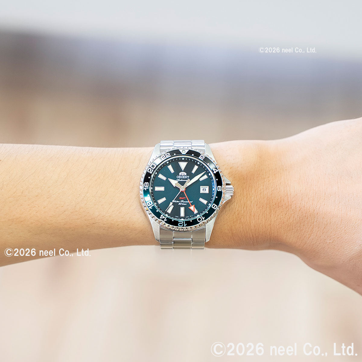 オリエント ORIENT スポーツ Sports 自動巻 機械式 腕時計 メンズ RN-BC0002E オリエント マコ Orient Mako GMT【2026 新作】