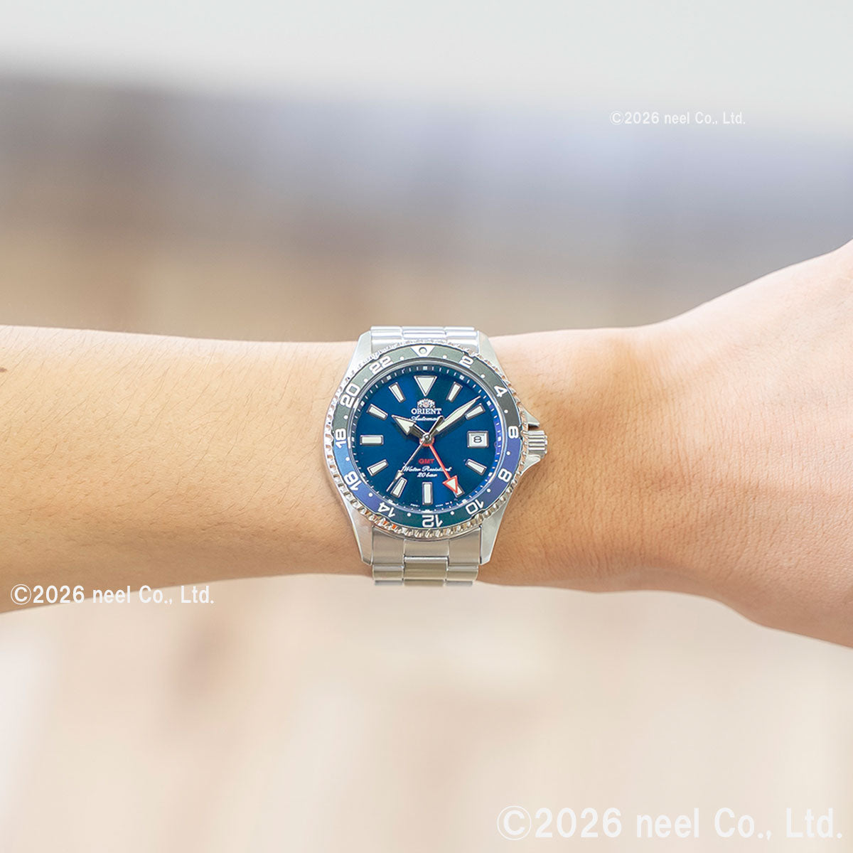 オリエント ORIENT スポーツ Sports 自動巻 機械式 腕時計 メンズ RN-BC0003L オリエント マコ Orient Mako GMT【2026 新作】