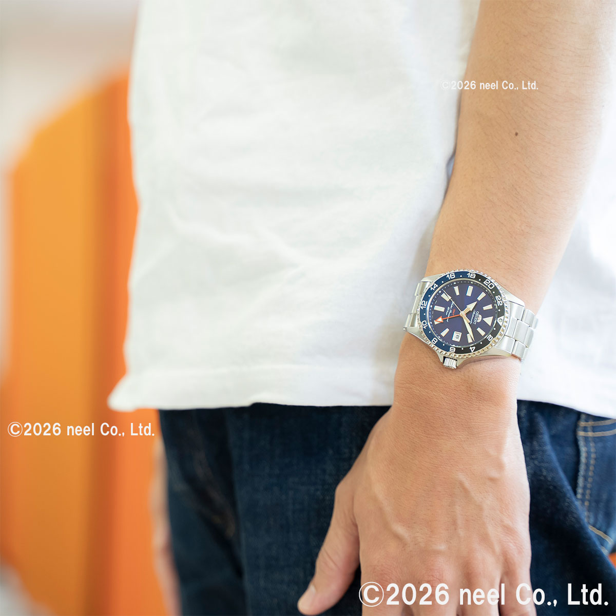 オリエント ORIENT スポーツ Sports 自動巻 機械式 腕時計 メンズ RN-BC0003L オリエント マコ Orient Mako GMT【2026 新作】