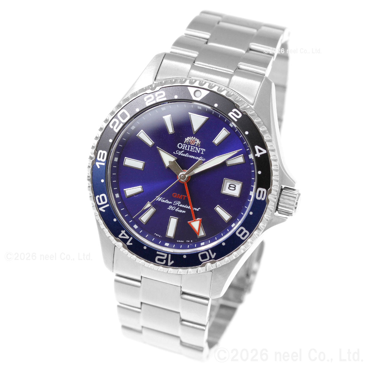 オリエント ORIENT スポーツ Sports 自動巻 機械式 腕時計 メンズ RN-BC0003L オリエント マコ Orient Mako GMT【2026 新作】