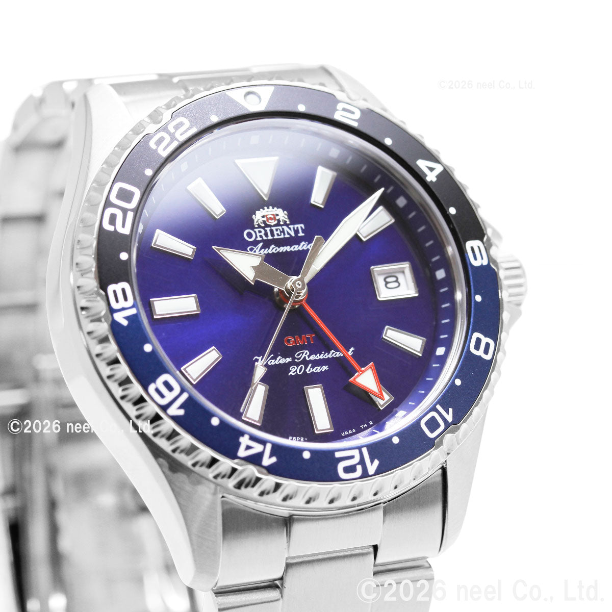 オリエント ORIENT スポーツ Sports 自動巻 機械式 腕時計 メンズ RN-BC0003L オリエント マコ Orient Mako GMT【2026 新作】