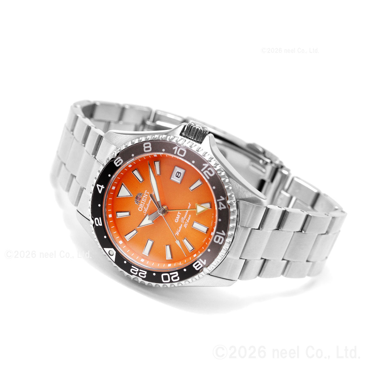 オリエント ORIENT スポーツ Sports 自動巻 機械式 腕時計 メンズ RN-BC0004Y オリエント マコ Orient Mako GMT【2026 新作】