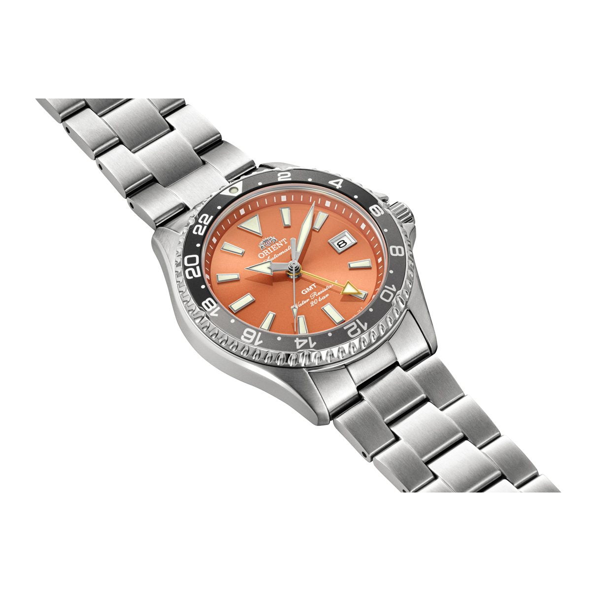 オリエント ORIENT スポーツ Sports 自動巻 機械式 腕時計 メンズ RN-BC0004Y オリエント マコ Orient Mako GMT【2026 新作】