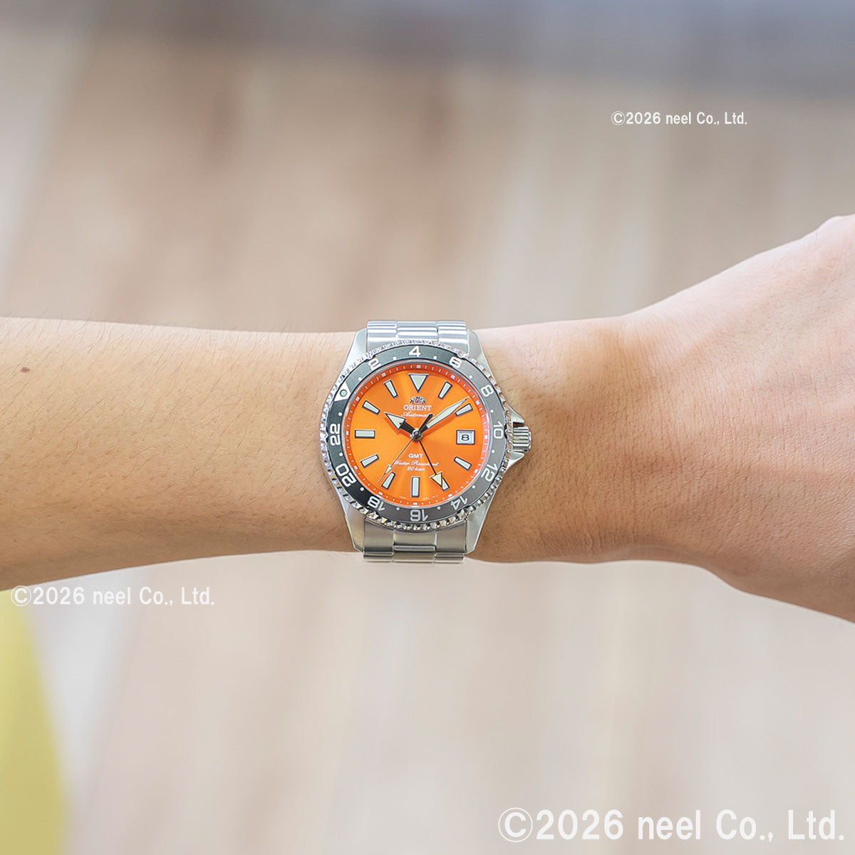 オリエント ORIENT スポーツ Sports 自動巻 機械式 腕時計 メンズ RN-BC0004Y オリエント マコ Orient Mako GMT【2026 新作】