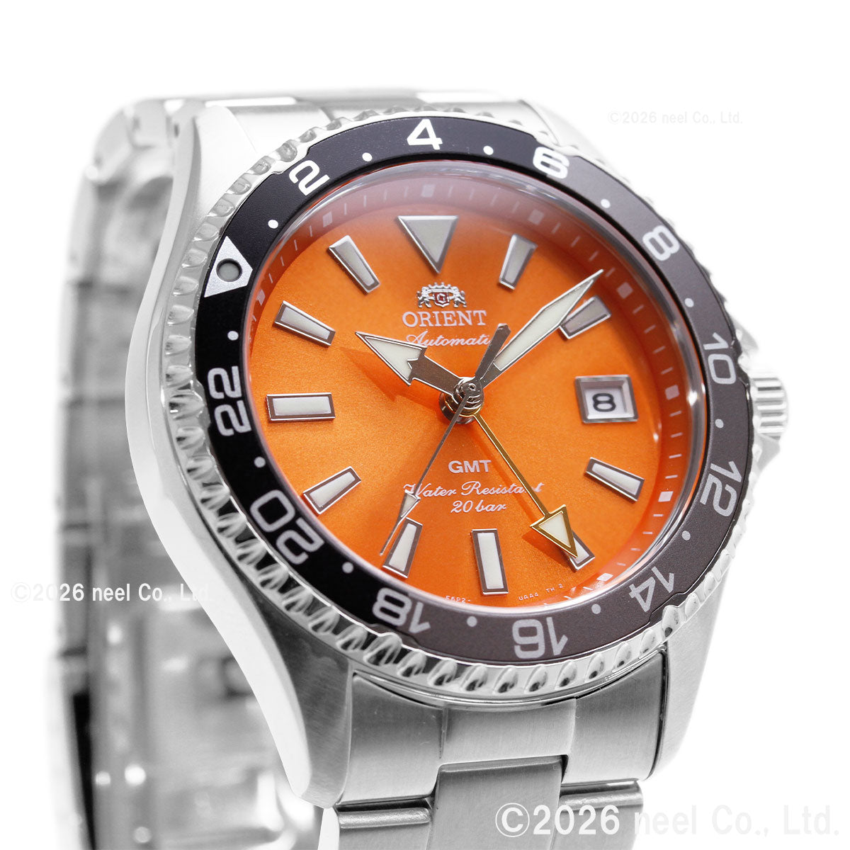 オリエント ORIENT スポーツ Sports 自動巻 機械式 腕時計 メンズ RN-BC0004Y オリエント マコ Orient Mako GMT【2026 新作】
