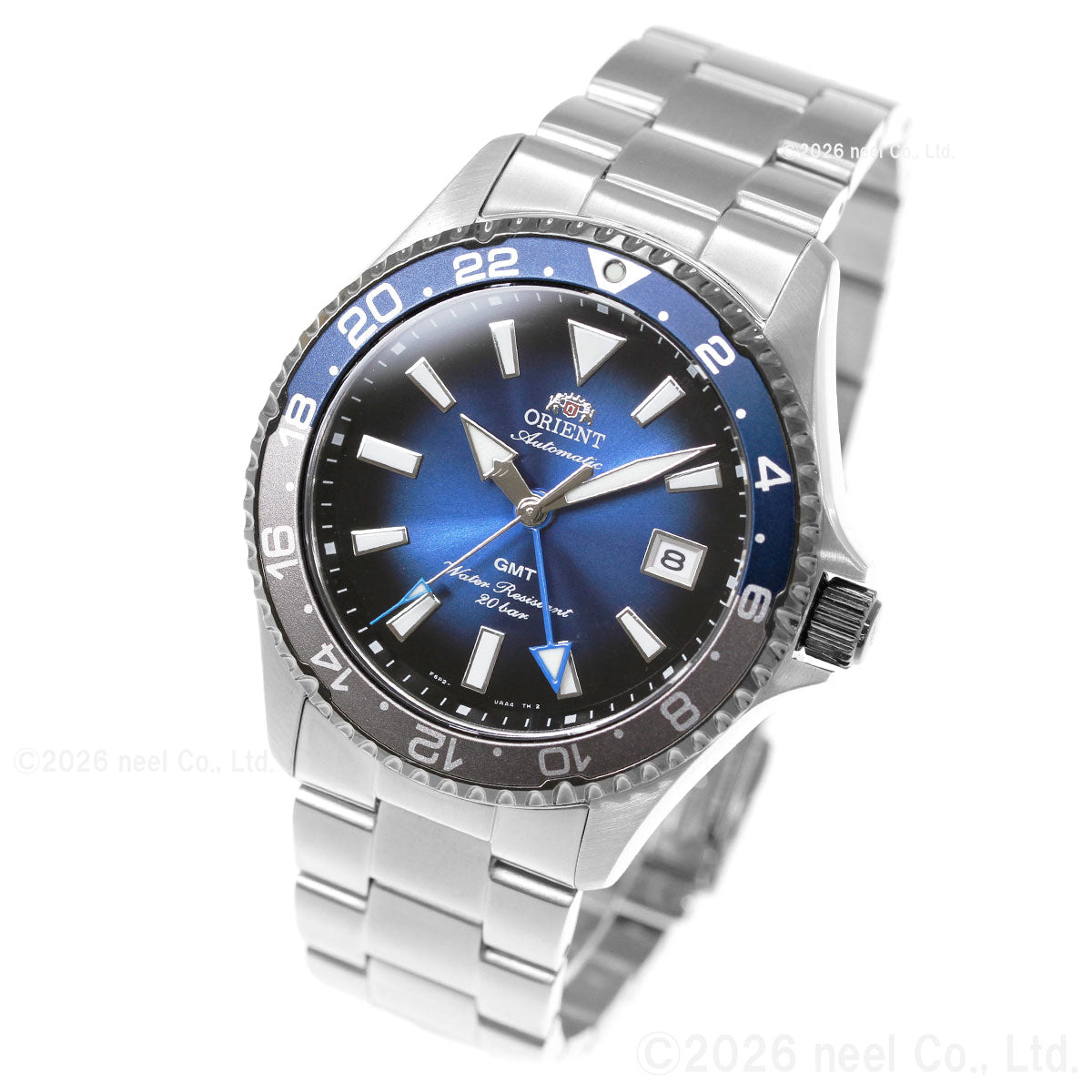 オリエント ORIENT スポーツ Sports 自動巻 機械式 国内400本限定 腕時計 メンズ RN-BC0005L オリエント マコ Orient Mako GMT【2026 新作】