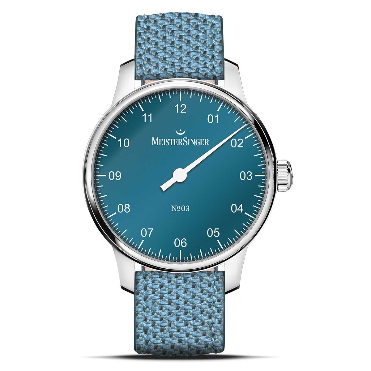 マイスタージンガー MeisterSinger ナンバースリー ターコイズブルー No.03 Sunburst Blue 自動巻き 腕時計 メンズ レディース 限定モデル S-BM9928【2026 新作】【60回分割手数料無料！】