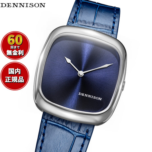 デニソン DENNISON 腕時計 メンズ レディース ALD Collection ブルーサンレイ ステンレス ALD-S-SR03-NVY-R-SBKL