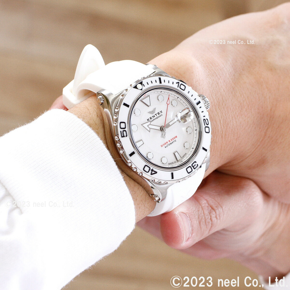 ケンテックス KENTEX 限定モデル 腕時計 時計 メンズ マリンマン シーホースII 日本製 S706M-15