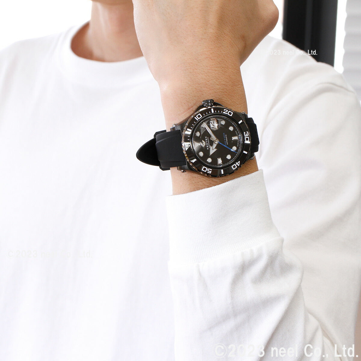 【5月から値上げ！】ケンテックス KENTEX 腕時計 時計 メンズ ダイバーズ 自動巻き マリンマン シーホースII 日本製 S706M-23