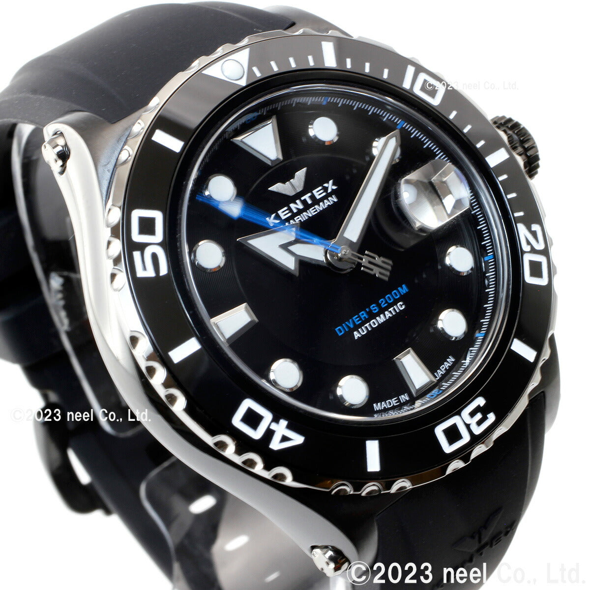 【5月から値上げ！】ケンテックス KENTEX 腕時計 時計 メンズ ダイバーズ 自動巻き マリンマン シーホースII 日本製 S706M-23