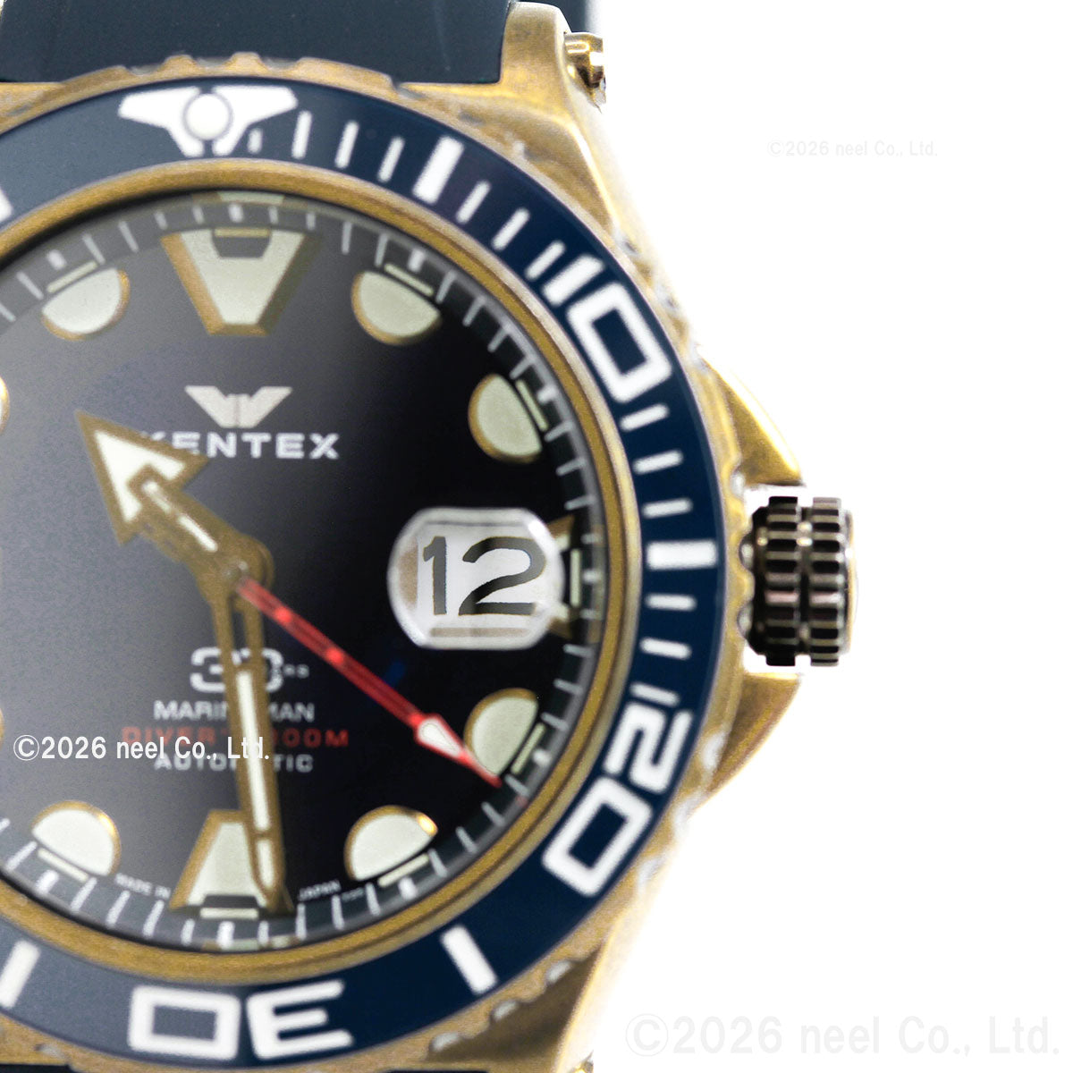 ケンテックス KENTEX Marineman Sea-Angler マリンマン シーアングラー ブロンズブルー 腕時計 メンズ ダイバーズウォッチ 日本製 S706X-03 300本限定【60回分割手数料無料！】