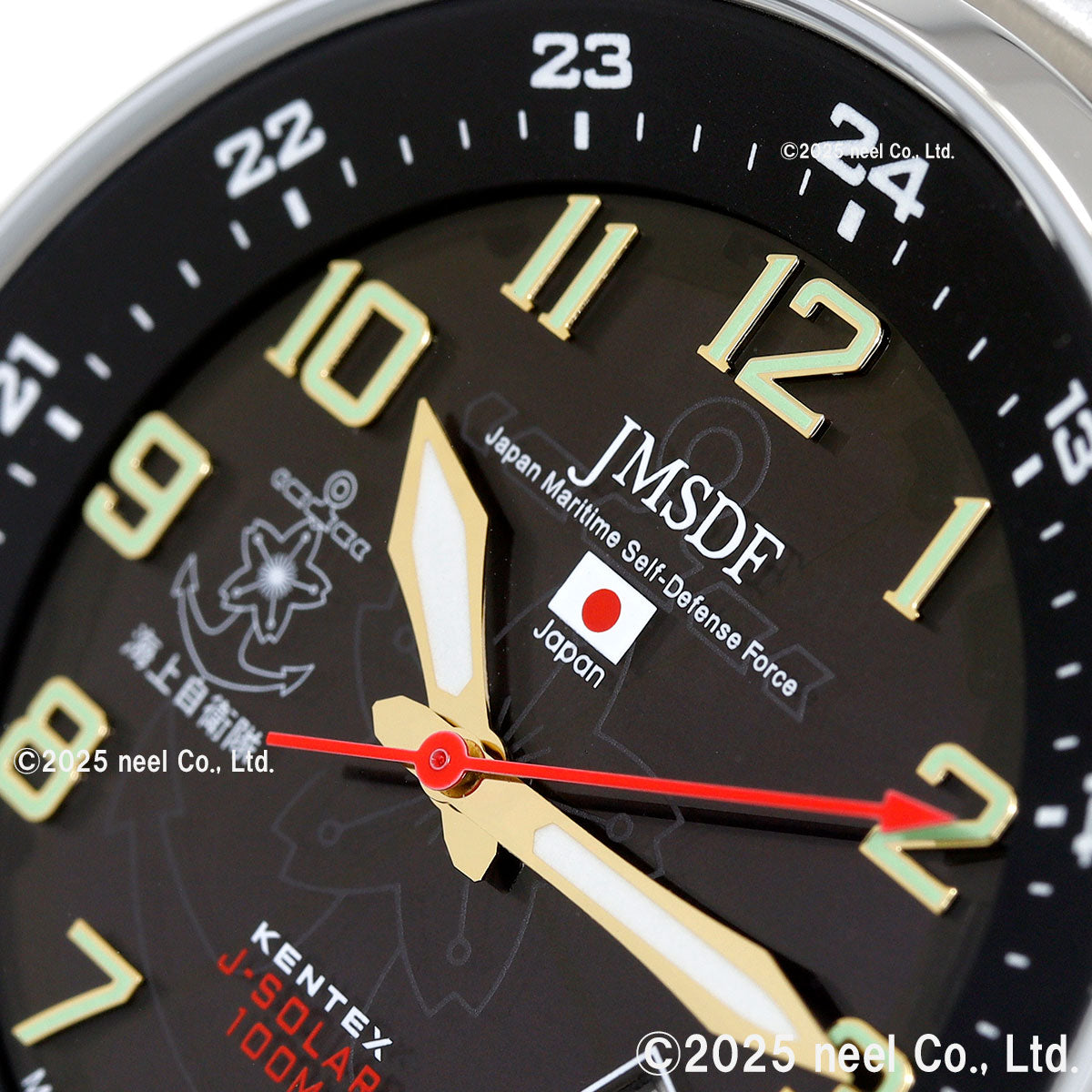 ケンテックス KENTEX ソーラー 腕時計 時計 メンズ JSDF STANDARD 海上自衛隊モデル ミリタリー 日本製 S715M-6
