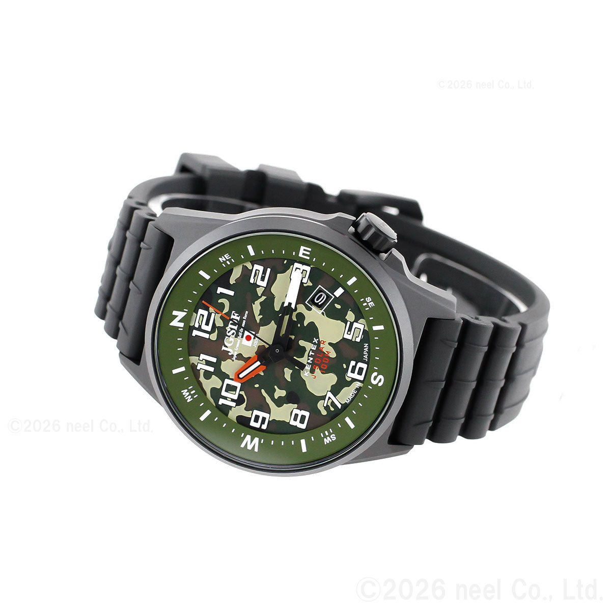 ケンテックス KENTEX 日本製 ソーラー 腕時計 メンズ JSDF コンバットソーラー 陸自迷彩モデル JGSDF Combat Solar 陸軍 S715M-16