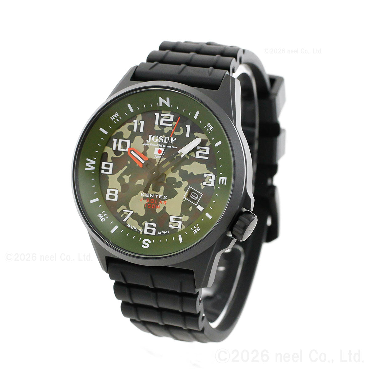 ケンテックス KENTEX 日本製 ソーラー 腕時計 メンズ JSDF コンバットソーラー 陸自迷彩モデル JGSDF Combat Solar 陸軍 S715M-16