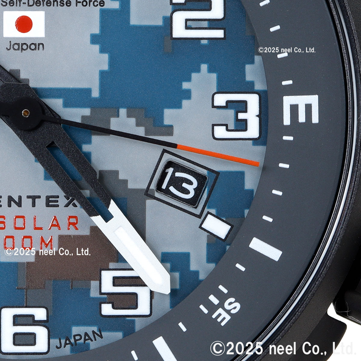ケンテックス KENTEX 日本製 ソーラー 腕時計 メンズ JSDF コンバットソーラー 空自迷彩モデル JASDF Combat Solar 空軍 S715M-17【2024 新作】