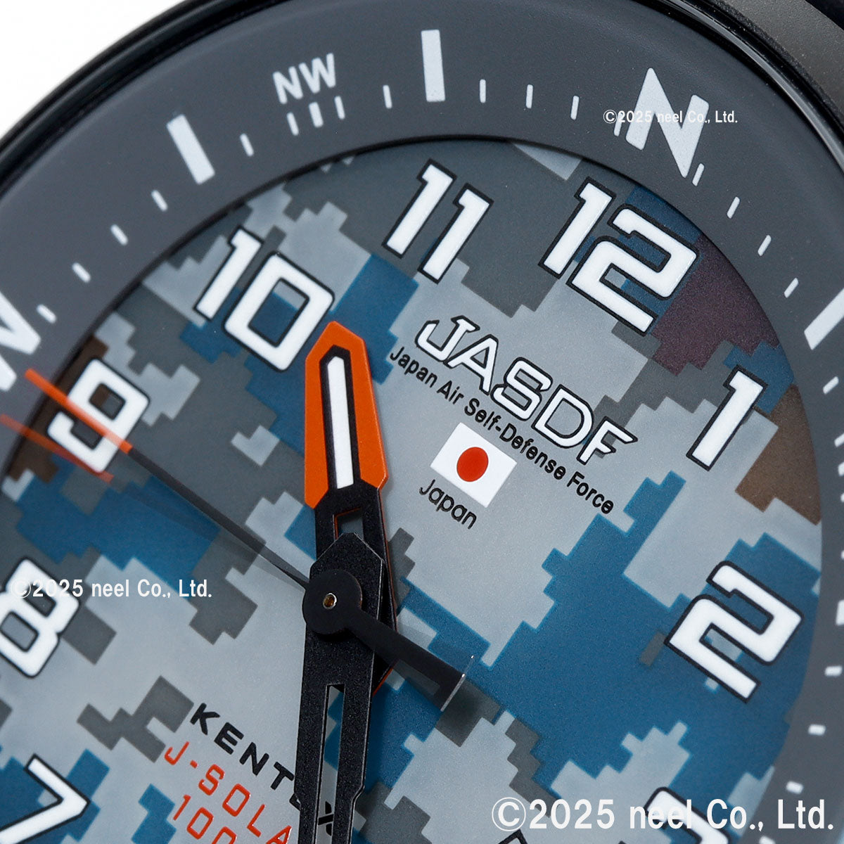ケンテックス KENTEX 日本製 ソーラー 腕時計 メンズ JSDF コンバットソーラー 空自迷彩モデル JASDF Combat Solar 空軍 S715M-17【2024 新作】