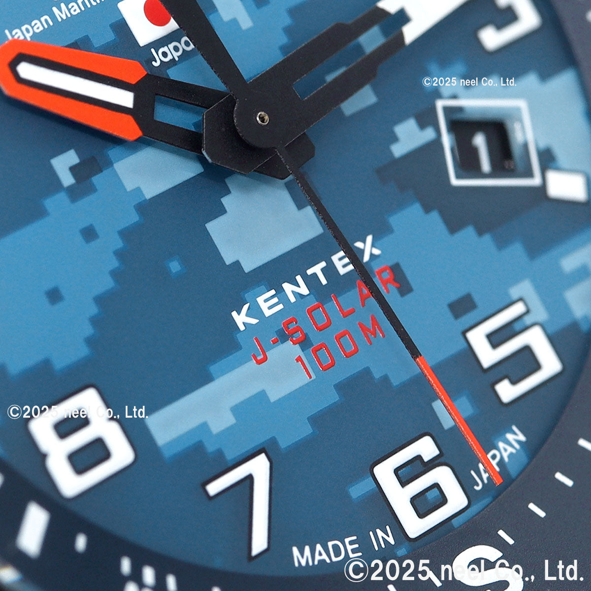 ケンテックス KENTEX 日本製 ソーラー 腕時計 メンズ JSDF コンバットソーラー 海自迷彩モデル JASDF Combat Solar 海軍 S715M-18【2024 新作】