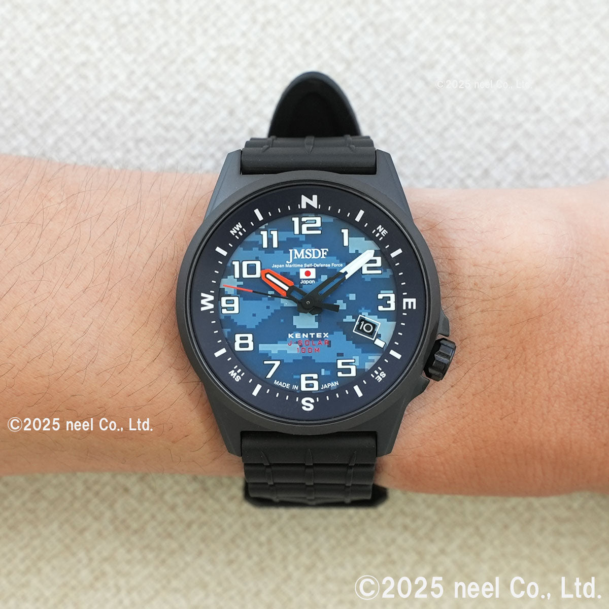 ケンテックス KENTEX 日本製 ソーラー 腕時計 メンズ JSDF コンバットソーラー 海自迷彩モデル JASDF Combat Solar 海軍 S715M-18【2024 新作】