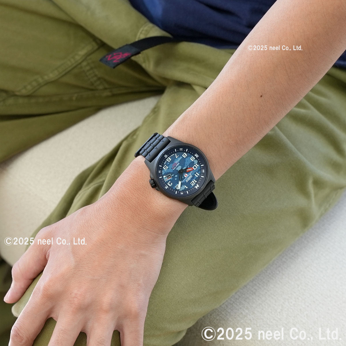 ケンテックス KENTEX 日本製 ソーラー 腕時計 メンズ JSDF コンバットソーラー 海自迷彩モデル JASDF Combat Solar 海軍 S715M-18【2024 新作】