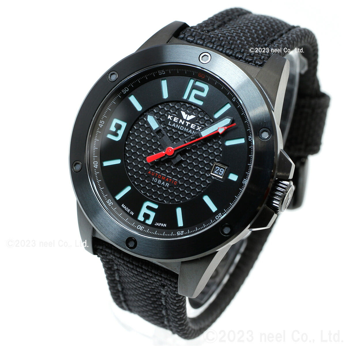 ケンテックス KENTEX 限定モデル 腕時計 時計 メンズ ランドマン アドベンチャー デイト 日本製 S763X-1