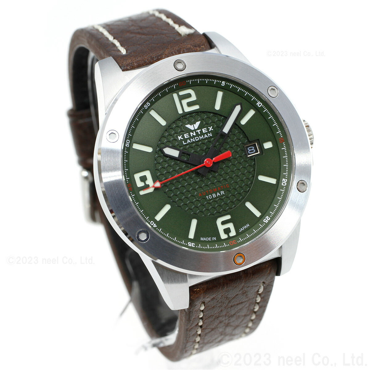 ケンテックス KENTEX 限定モデル 腕時計 時計 メンズ ランドマン アドベンチャー デイト 日本製 S763X-2