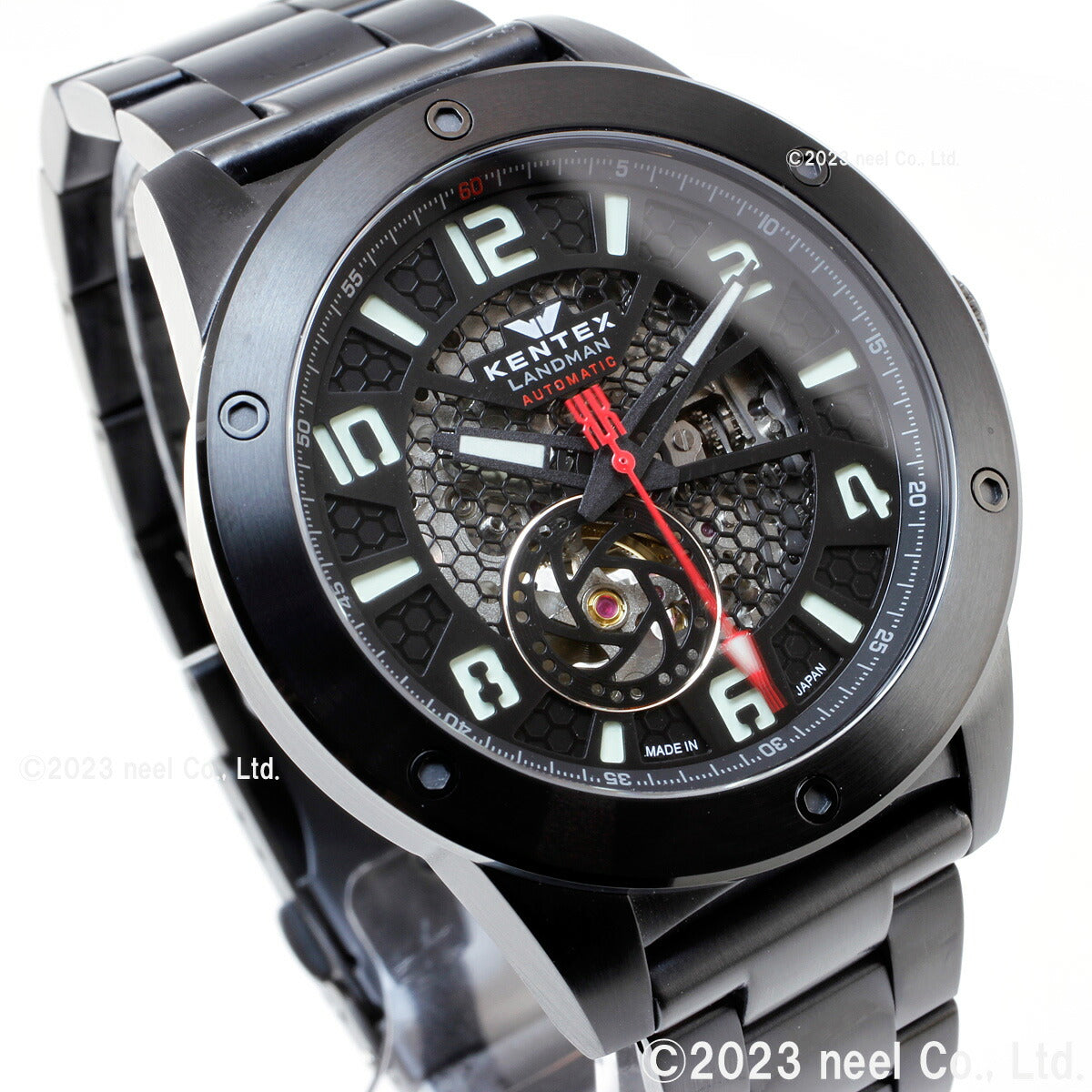 ケンテックス KENTEX 限定モデル 腕時計 時計 メンズ ランドマン アドベンチャー ハニカム 日本製 S763X-5
