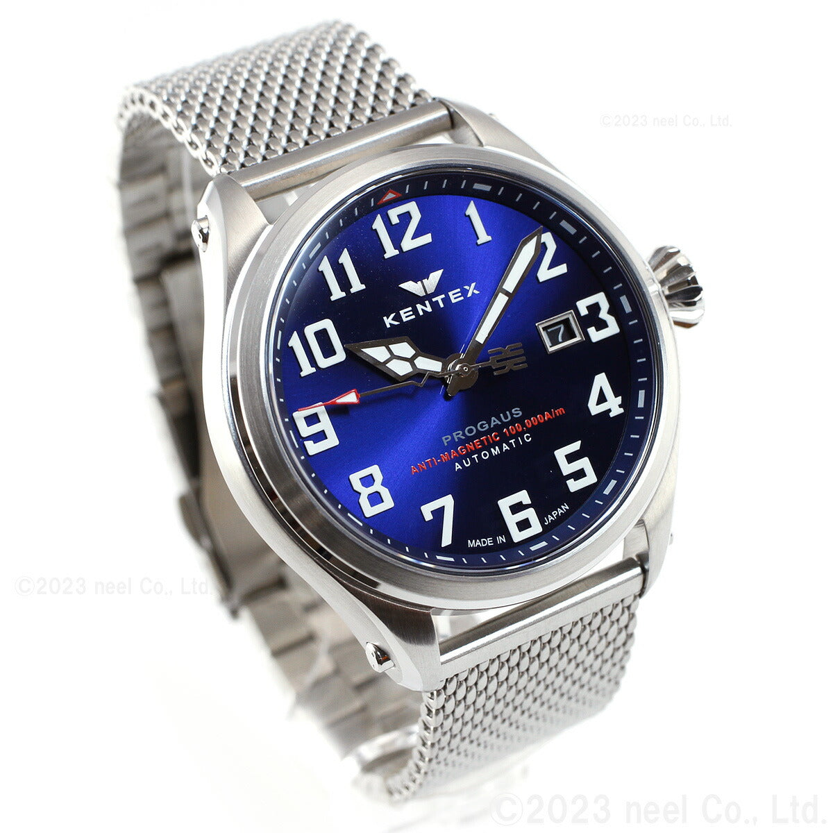 ケンテックス KENTEX 腕時計 時計 メンズ 耐磁時計 自動巻き プロガウス 日本製 S769X-5